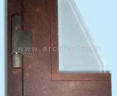 serramenti in acciaio corten