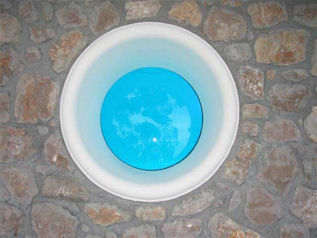Oblò in vetro per piscina