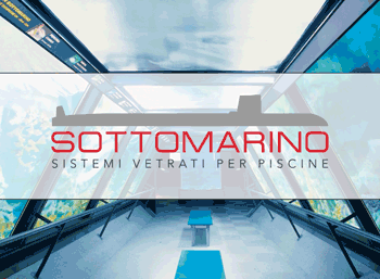 Sistemi vetrati per piscine SOTTOMARINO
