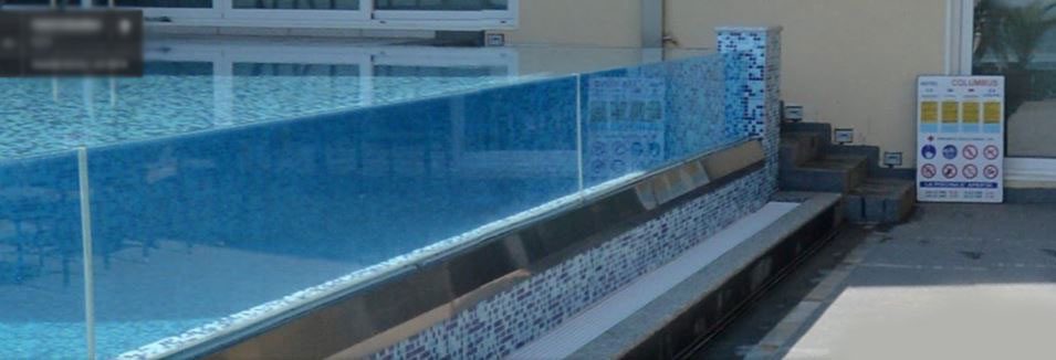 Piscine in vetro temperato