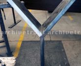 Struttura speciale in acciaio inox e vetro
