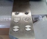 Struttura speciale in acciaio inox e vetro