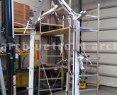 Struttura speciale in acciaio inox e vetro
