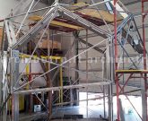 Struttura speciale in acciaio inox e vetro