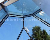 Struttura speciale in acciaio inox e vetro