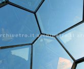 Struttura speciale in acciaio inox e vetro
