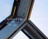 Struttura speciale in acciaio inox e vetro