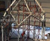 Struttura speciale in acciaio inox e vetro