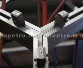 Struttura speciale in acciaio inox e vetro