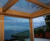 Copertura in vetro per veranda
